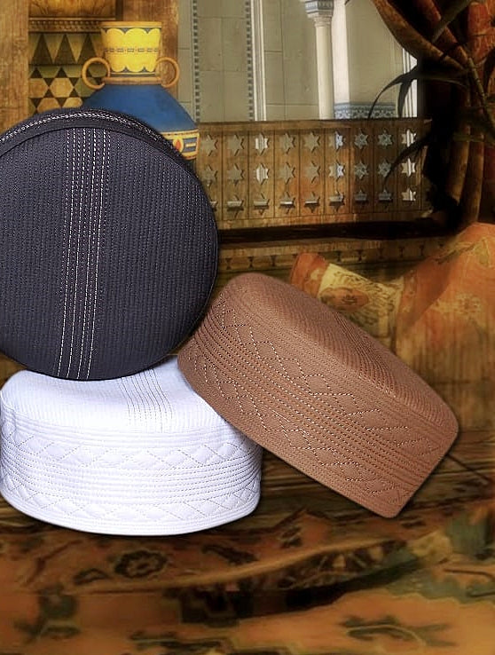 Lubaba Kufi Classic Daily Namaz Topi