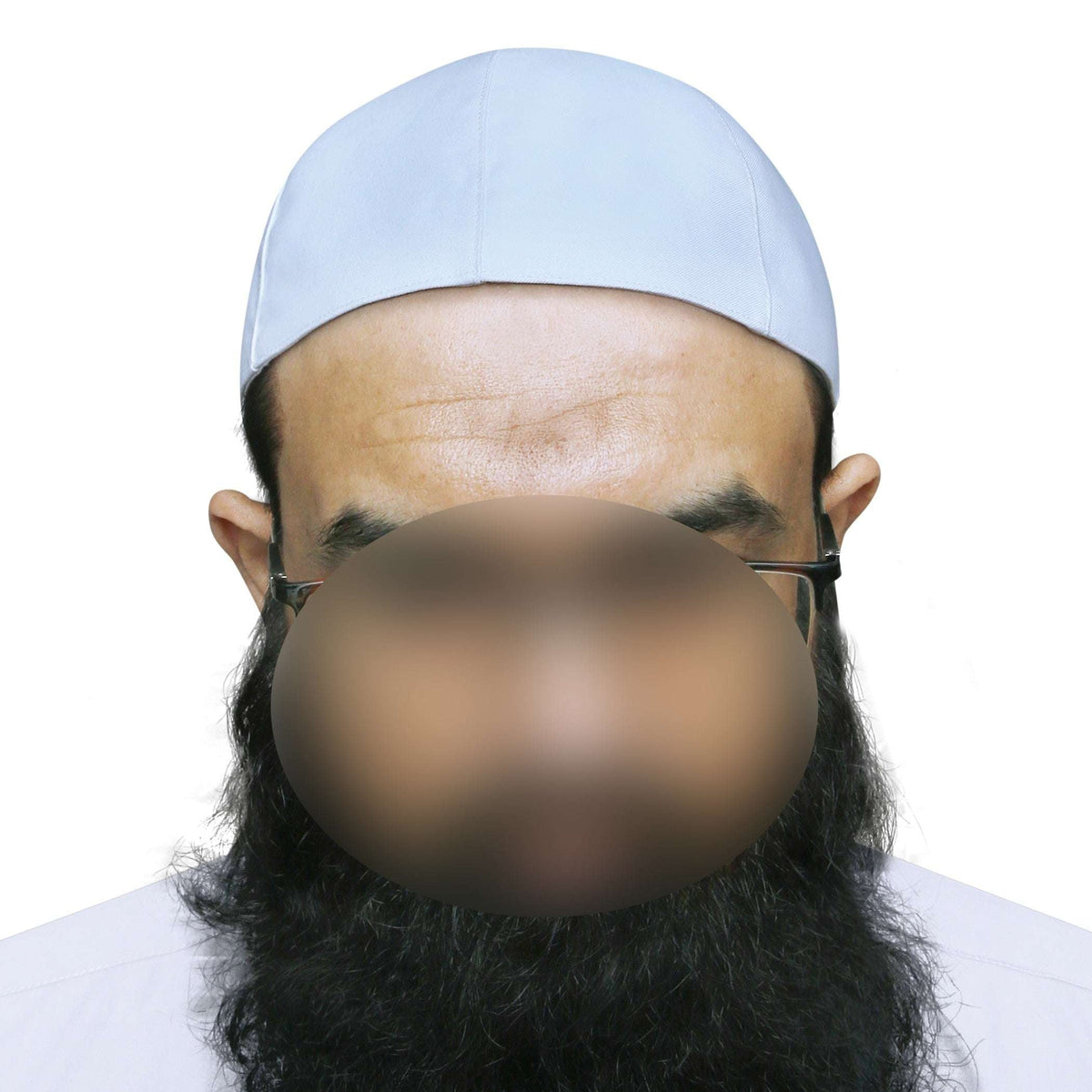 "Muslim Nisbat Prayer Kufi Hat for Men – Islamic Traditional Cap"