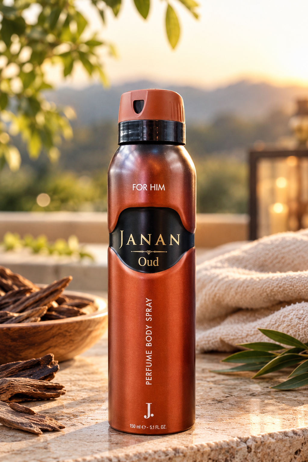 Janan Oud Body Spray – 150ml