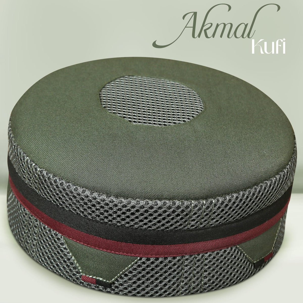Akmal Kufi Cap – Muslim Prayer Cap for Men for Everyday Wear