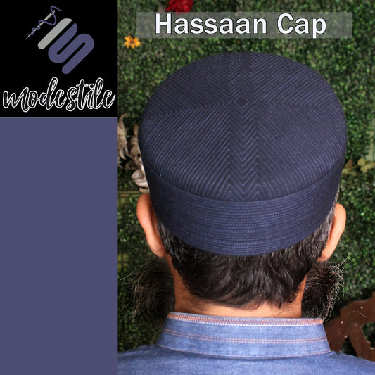 Hassan Kufi Premium Islamic Prayer Cap for Men