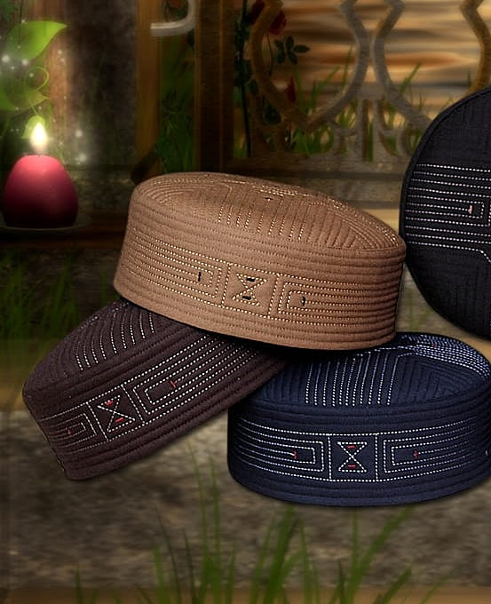 Shams Kufi Elegant Traditional Prayer Hat