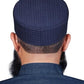 Blue Tehseen Kufi Elegant Muslim Prayer Hat