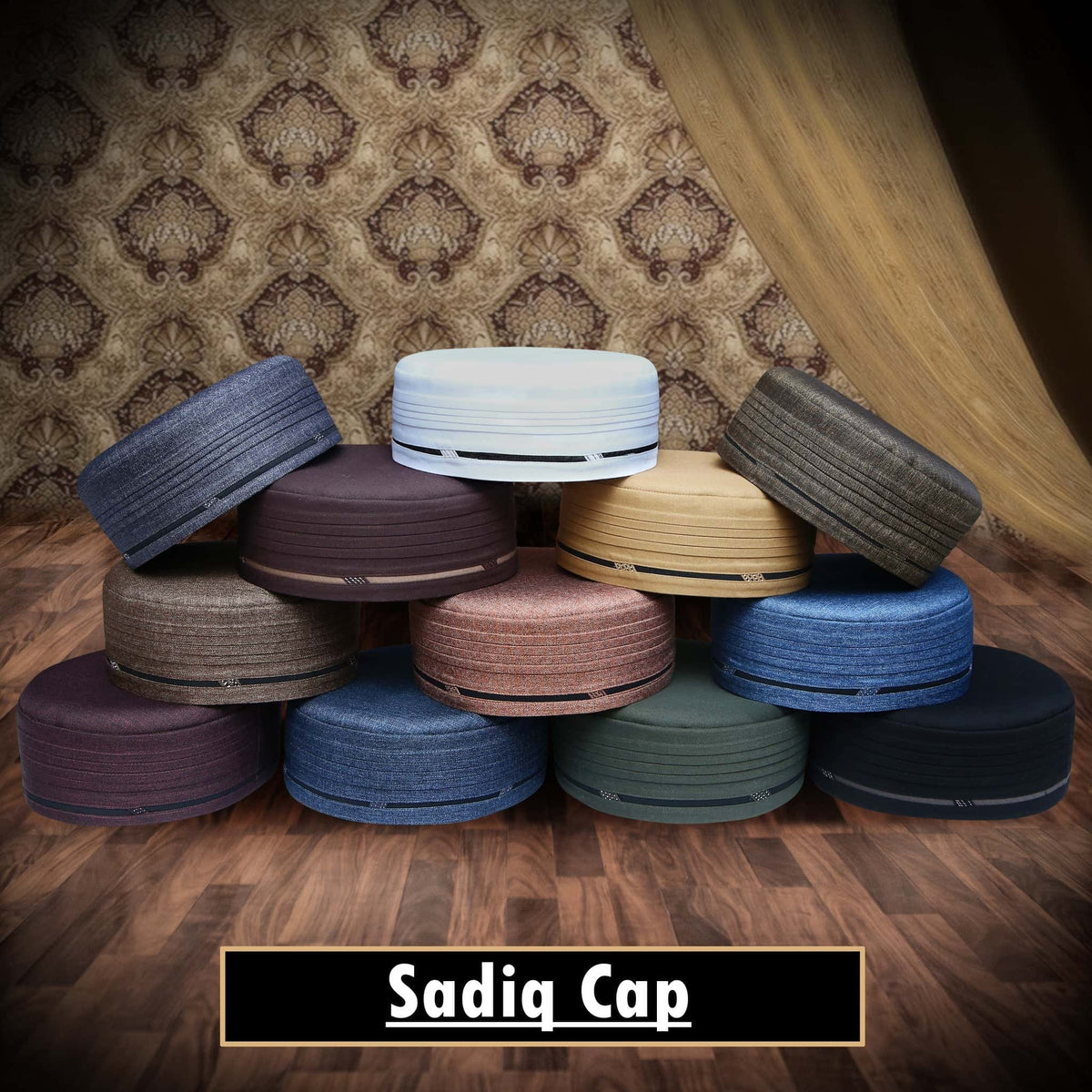 Sadiq Kufi Stylish Daily Salah Cap