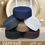 Zain Kufi Premium Islamic Prayer Cap for Men