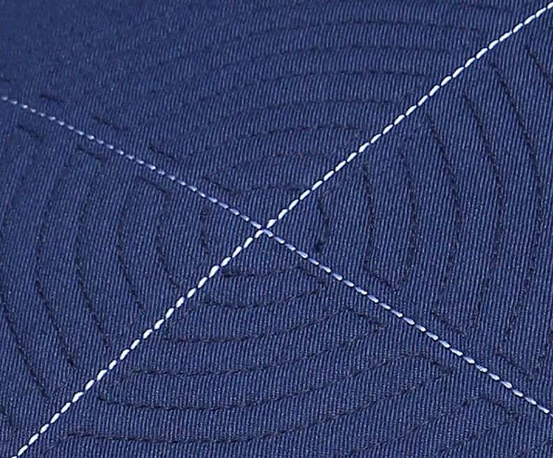 Navy Blue Abbas Kufi Elegant Daily Salah Cap