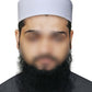 White Ghalib Kufi Classic Muslim Namaz Topi