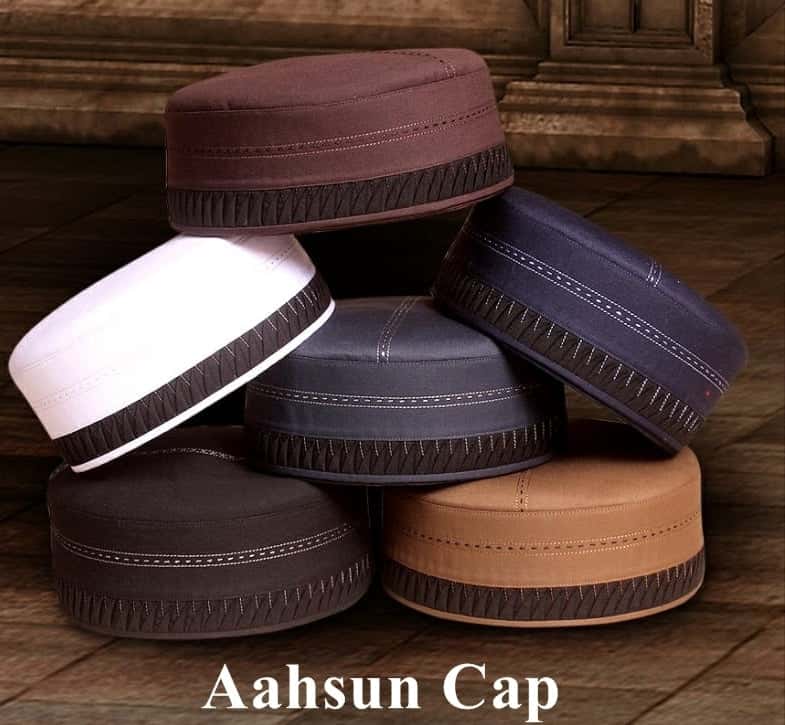Aashun Kufi Elegant Traditional Prayer Hat