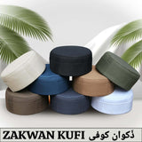 Zakwan Kufi Premium Islamic Prayer Cap for Men