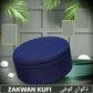 Blue Zakwan Kufi Elegant Traditional Muslim Prayer Hat