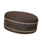 Brown Saadi Kufi Elegant Traditional Prayer Hat