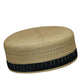 Golden Aashun Kufi Premium Islamic Prayer Cap