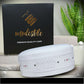 White Inayat Kufi Premium Traditional Prayer Cap