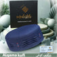 Navy Blue Alqama Kufi Stylish Daily Salah Cap