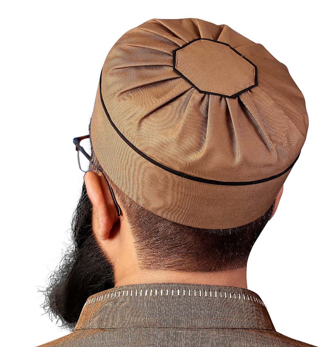 Aqsa Kufi Premium Islamic Prayer Cap for Men