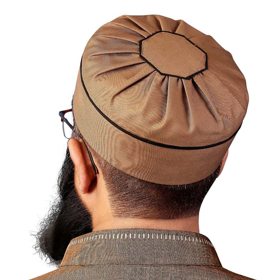 Aqsa Kufi Premium Islamic Prayer Cap for Men