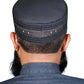 Gray Intikhab Kufi Comfortable Muslim Skull Cap