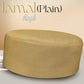 Golden Jamal Kufi Traditional Embroidered Prayer Cap