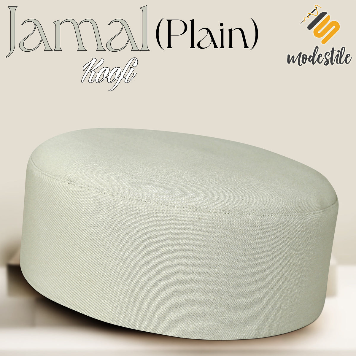 Jamal Kufi Premium Islamic Prayer Cap for Men