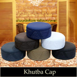 Khutba Kufi Premium Islamic Prayer Cap for Men