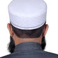White Kinana Kufi Classic Muslim Skull Cap