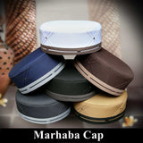 Marhaba Kufi Premium Islamic Prayer Cap for Men