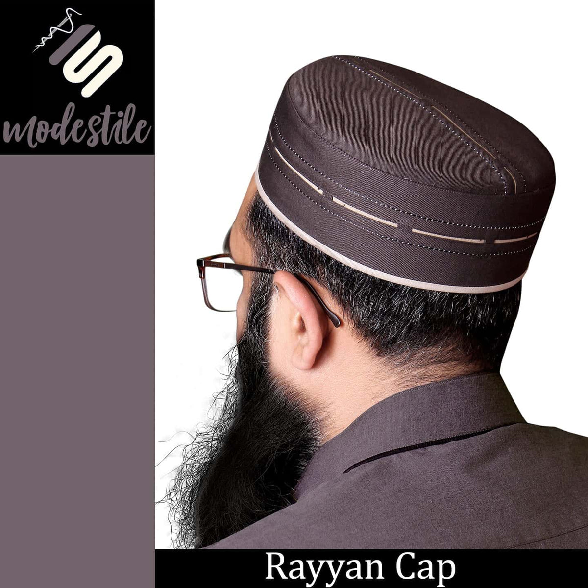 Rayyan Kufi Traditional Muslim Prayer Hat