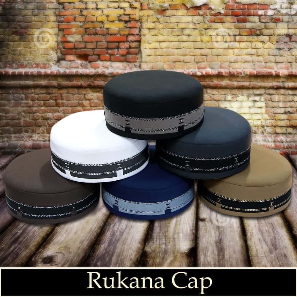 Rukana Kufi Premium Islamic Prayer Cap for Men