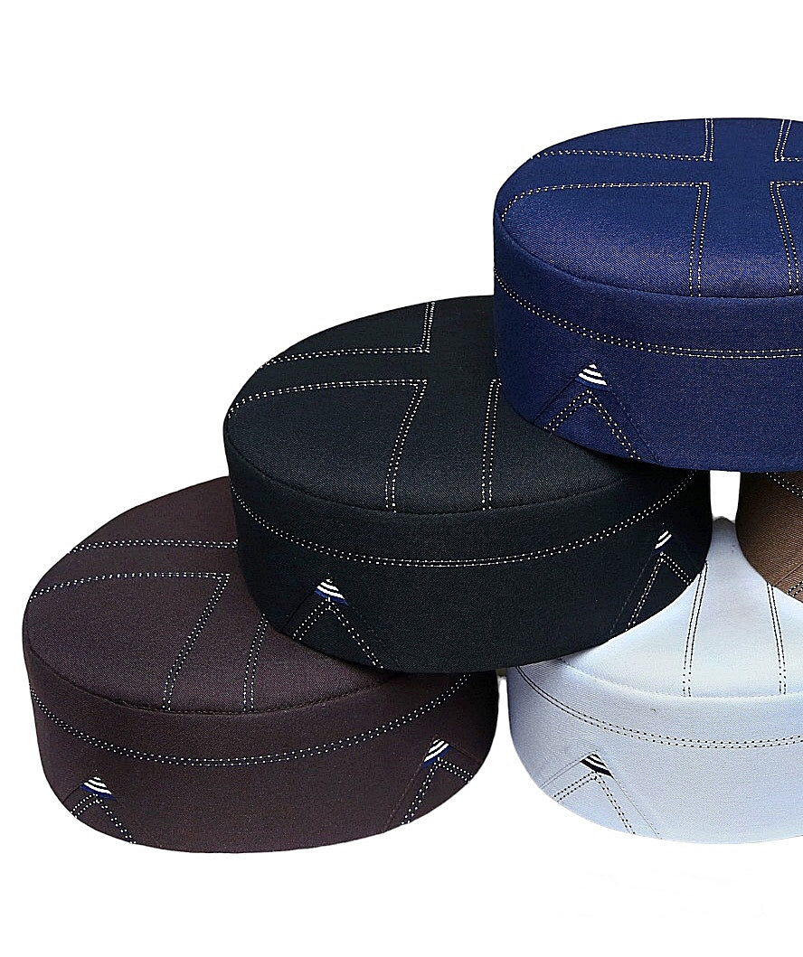 Shakir Kufi Elegant Traditional Muslim Prayer Hat