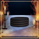 Black Talib Kufi Premium Islamic Prayer Cap for Men