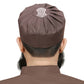 Brown Jamal Wool Kufi Soft Traditional Namaz Topi