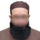 Brown Jamal Wool Kufi Soft Traditional Namaz Topi