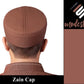 Brown Zain Kufi Elegant Traditional Prayer Hat