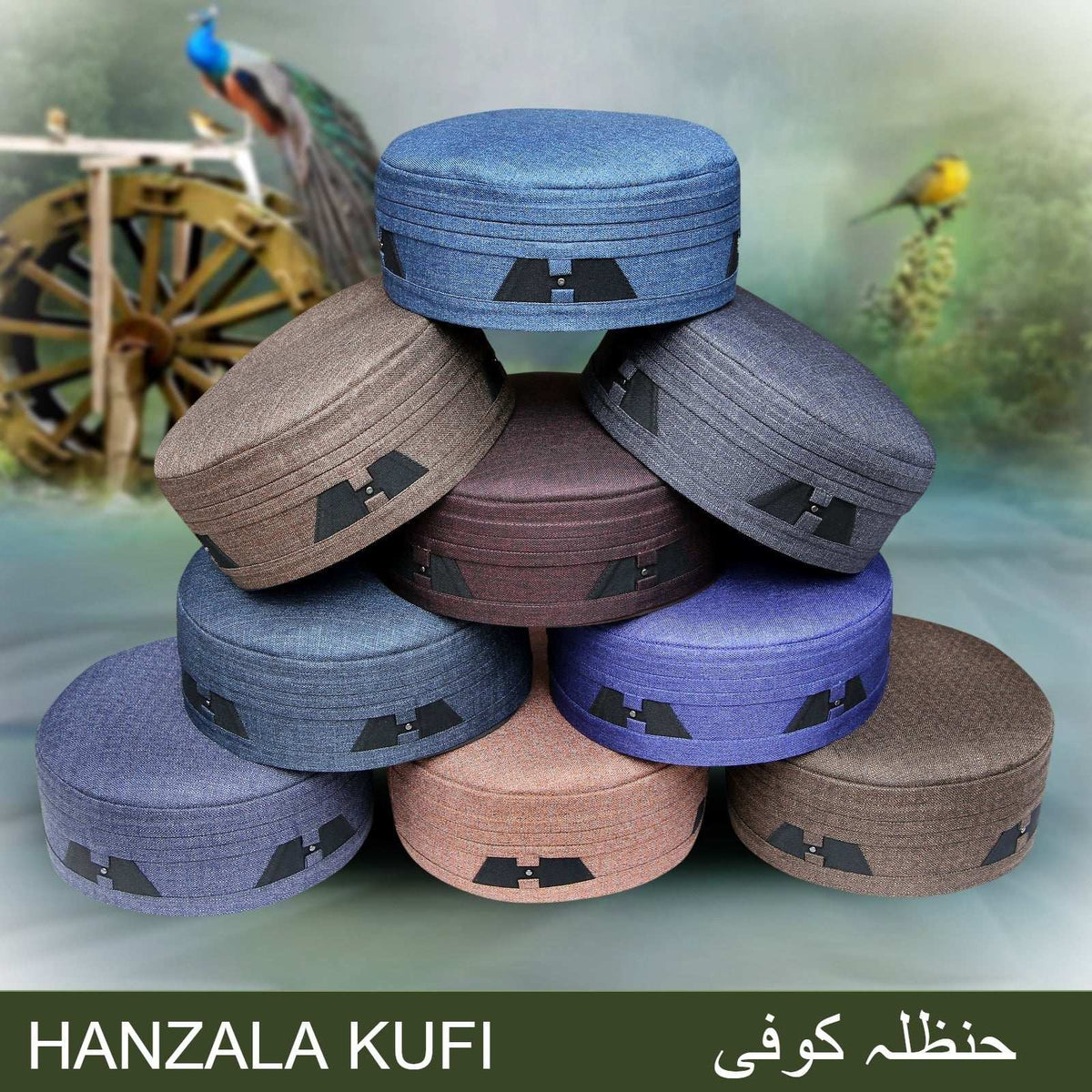 Hanzala Kufi Soft Comfortable Islamic Skull Cap