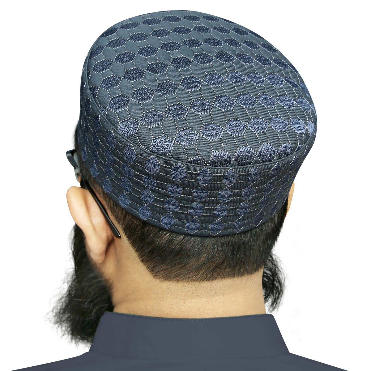 "Muslim Fayyad Prayer Kufi Hat For Mens"