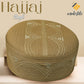 Golden Hajjaj Kufi Premium Embroidered Prayer Cap