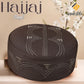 Brown Hajjaj Kufi Traditional Muslim Prayer Hat