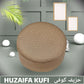 Golden Huzaifa Kufi Premium Embroidered Prayer Cap