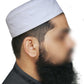 White Jameel Kufi Classic Muslim Namaz Topi