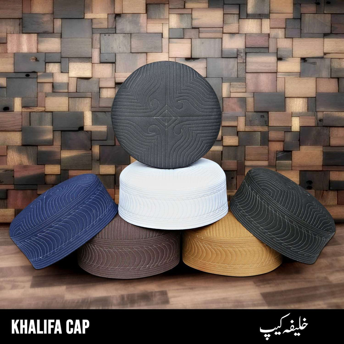 Khalifa Kufi Elegant Traditional Prayer Hat