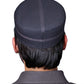 Black Nafasat Kufi Premium Islamic Prayer Cap for Men