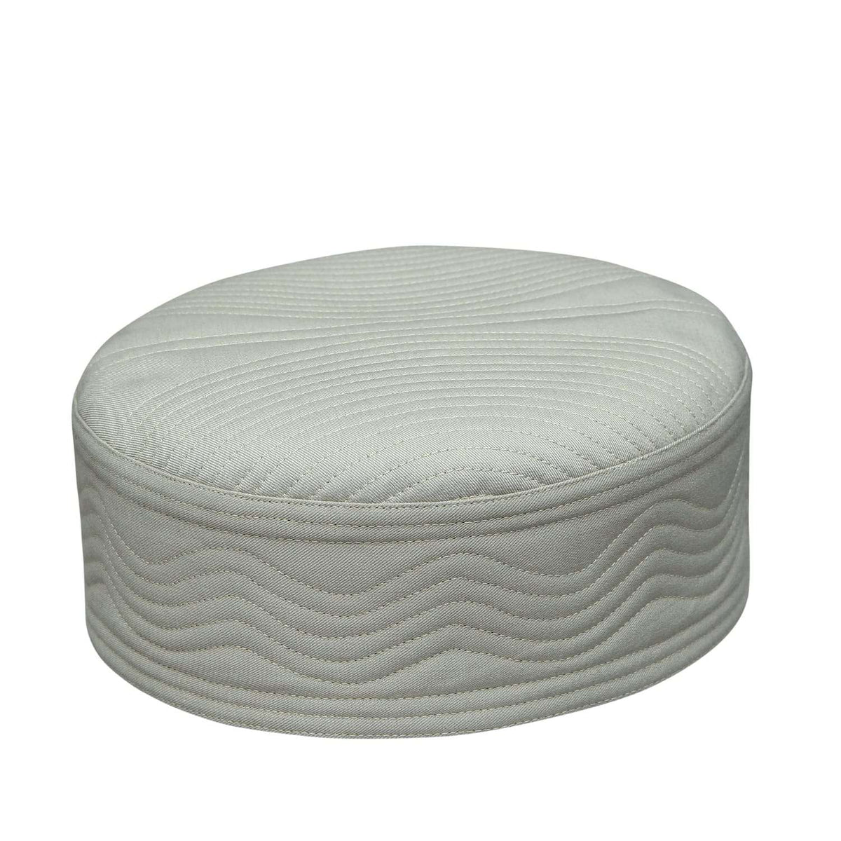 White Nafees Kufi Classic Muslim Namaz Topi