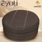 Brown Syoti Kufi Elegant Traditional Prayer Hat