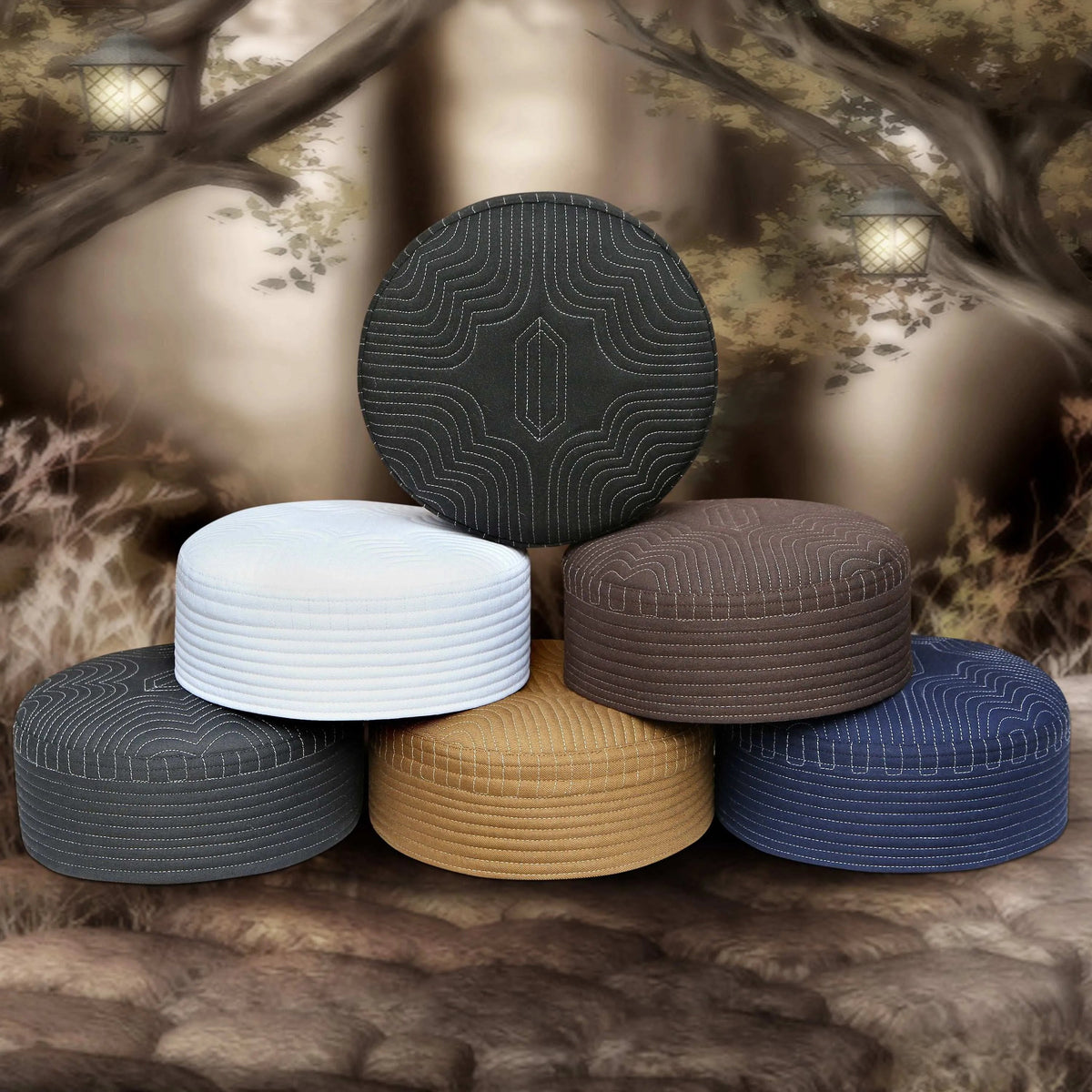 Salama Kufi Premium Islamic Prayer Cap for Men
