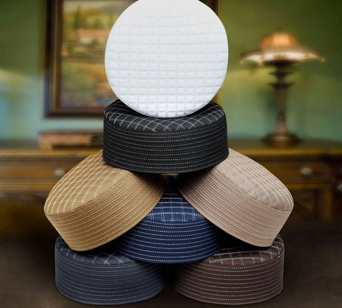 Shehzada Kufi Premium Islamic Prayer Cap for Men