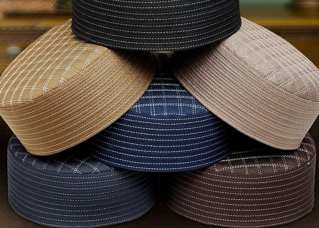 Shehzada Kufi Premium Embroidered Islamic Cap