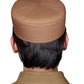 Golden Sirya Kufi Premium Embroidered Prayer Cap