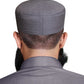 Grey Sirya Kufi Soft Comfortable Islamic Skull Cap