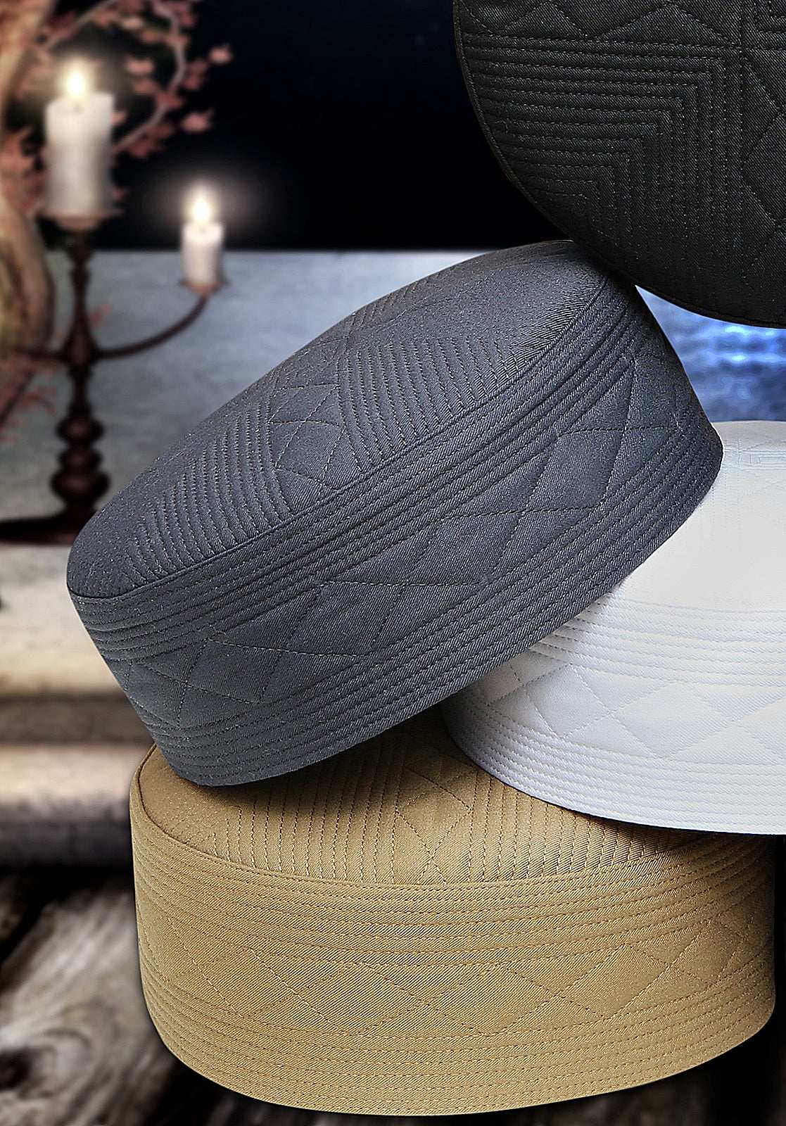 Shaiq Kufi Soft Comfortable Islamic Skull Cap