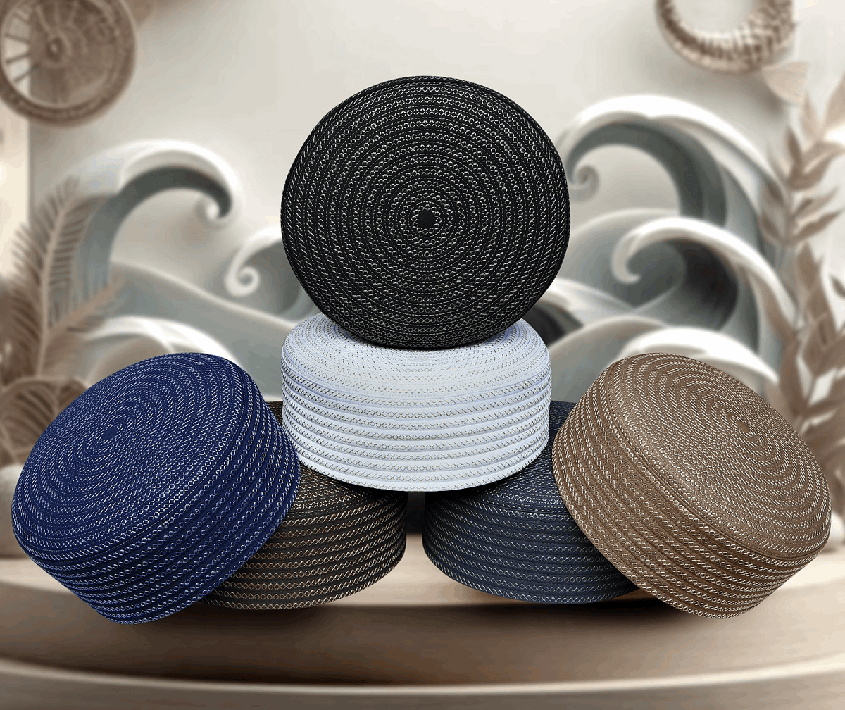 Taji Kufi Classic Muslim Namaz Topi